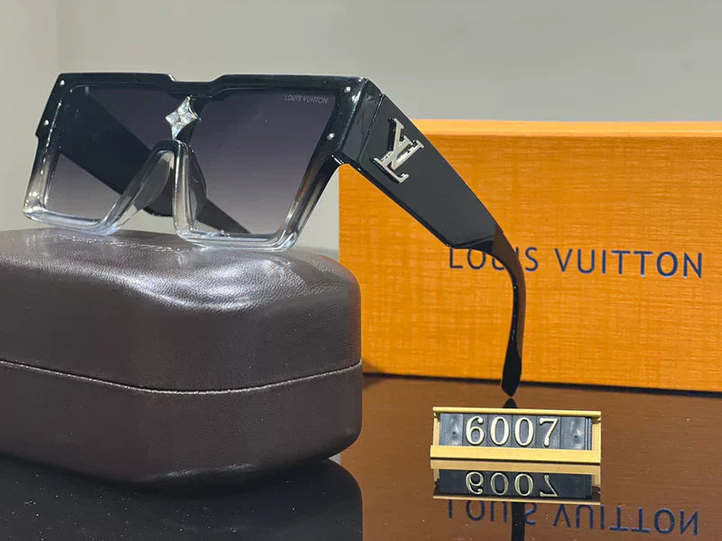 Luxuriöse Sonnenbrille mit großem Rahmen L-009