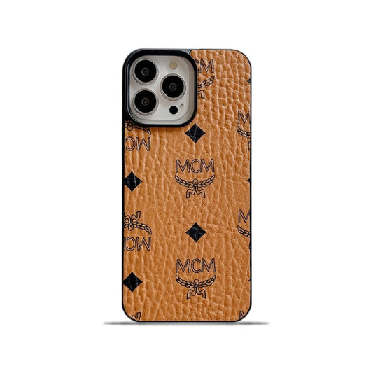 Pouzdro na iPhone MCM žluté-MCK240603
