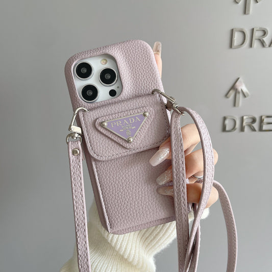 Pra kártyatartó láncos iPhone tok