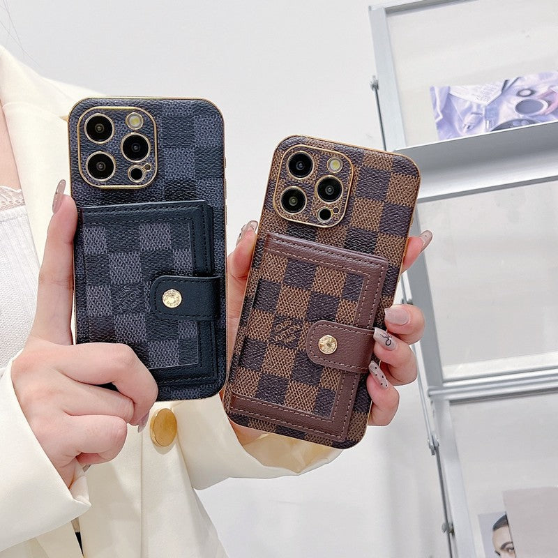 Чехол Lou Classic Color Card Bag для iPhone