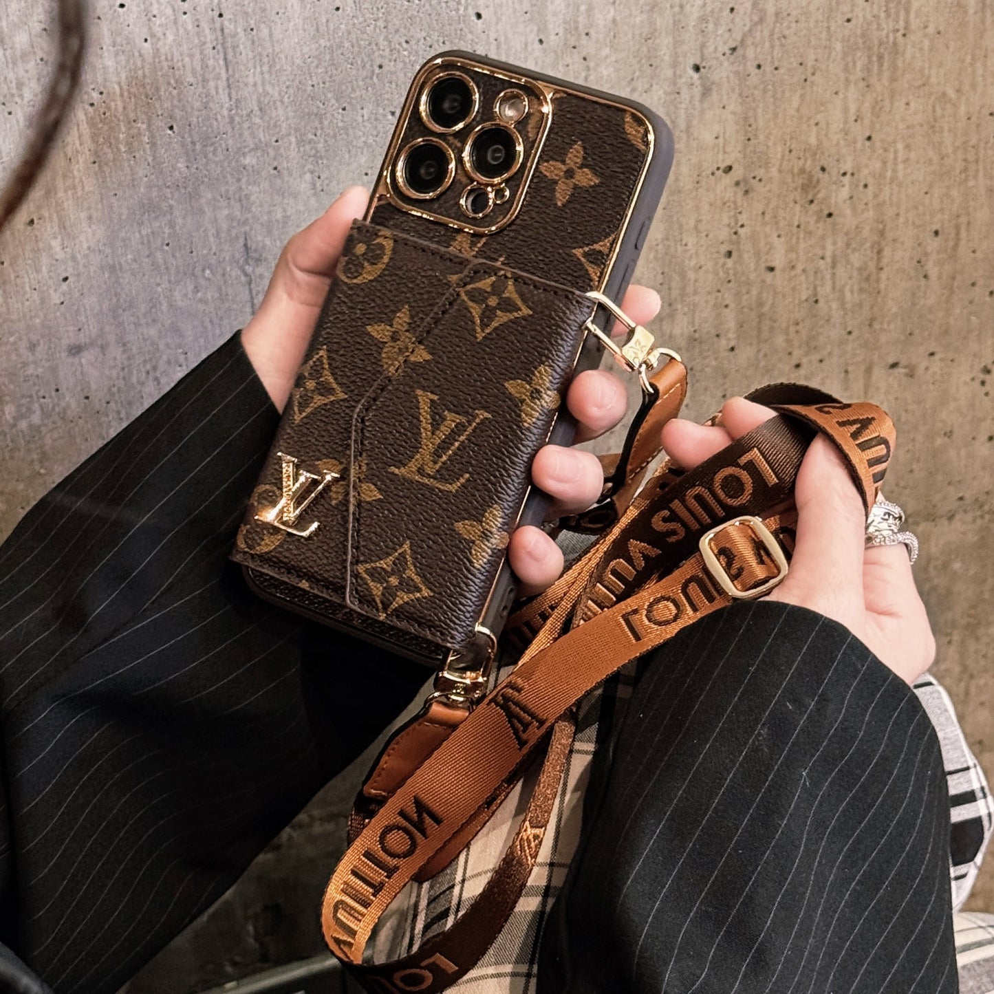 New ModelAdvanced leather iPhone Case