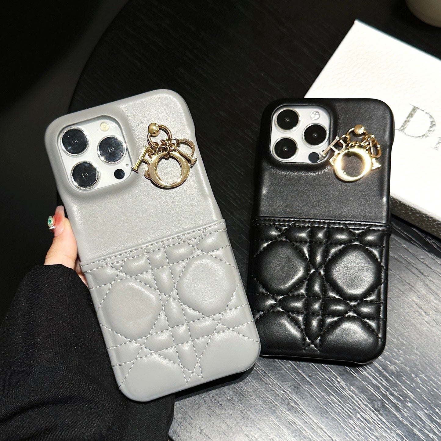 CD Leather iPhone Case