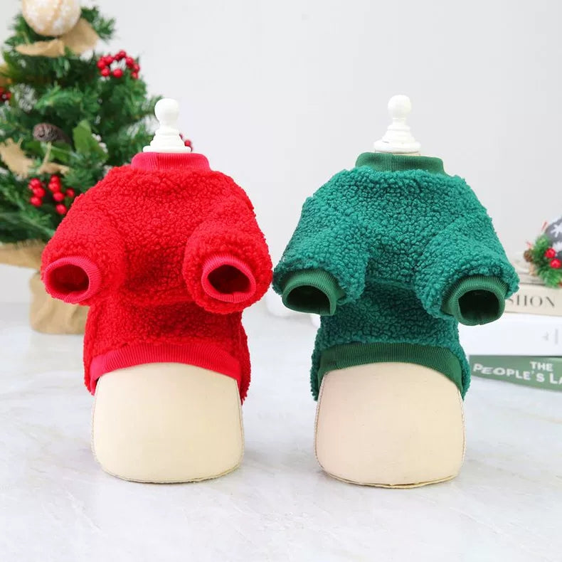 Super cute Christmas pet clothing set
