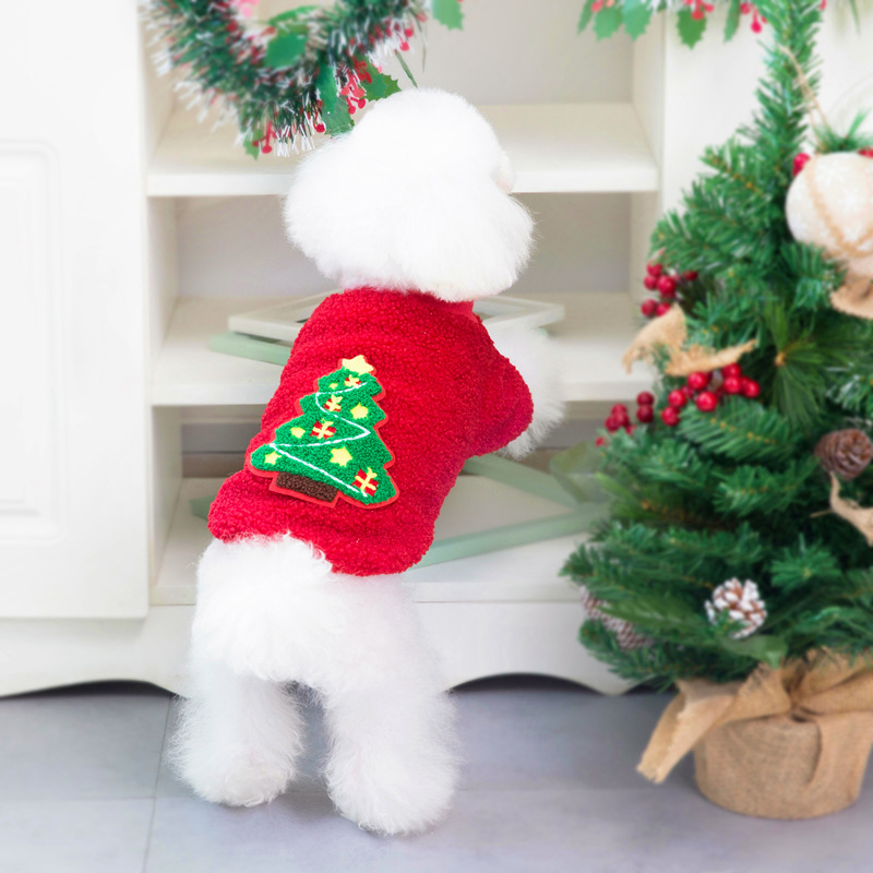 Super cute Christmas pet clothing set