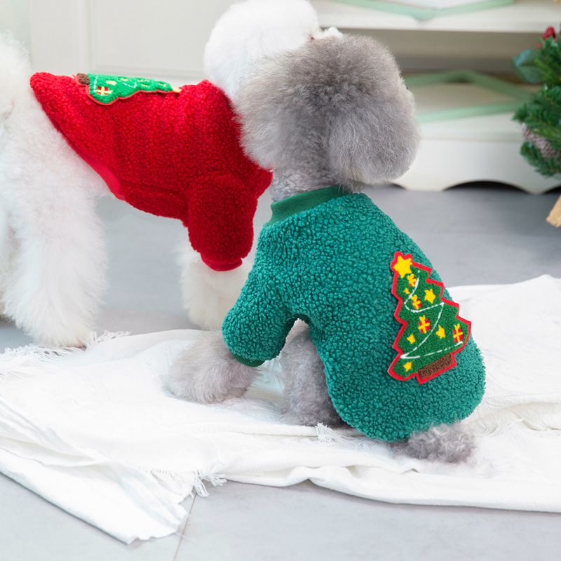Super cute Christmas pet clothing set