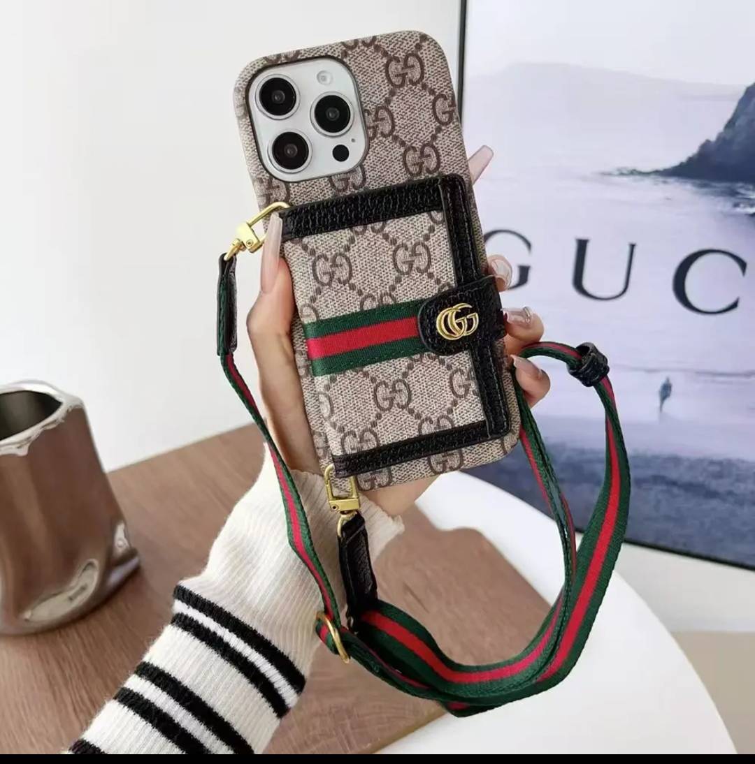 GG Card Bag Crossbody iPhone Case