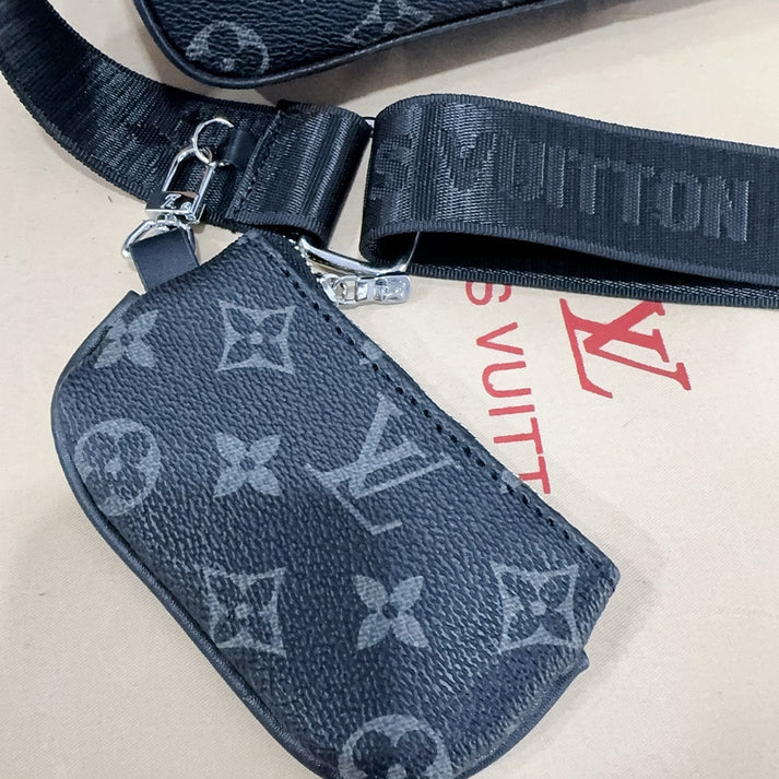 （Buy 3, pay for 2）Classic Monogram Trio Messenger Bag - A Fashion Must-Have