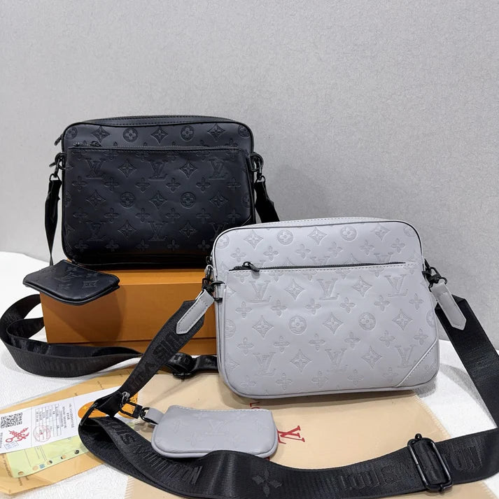（Buy 3, pay for 2）Classic Monogram Trio Messenger Bag - A Fashion Must-Have
