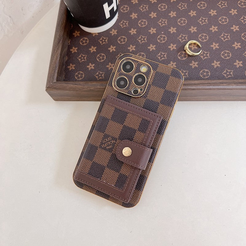 Чехол Lou Classic Color Card Bag для iPhone