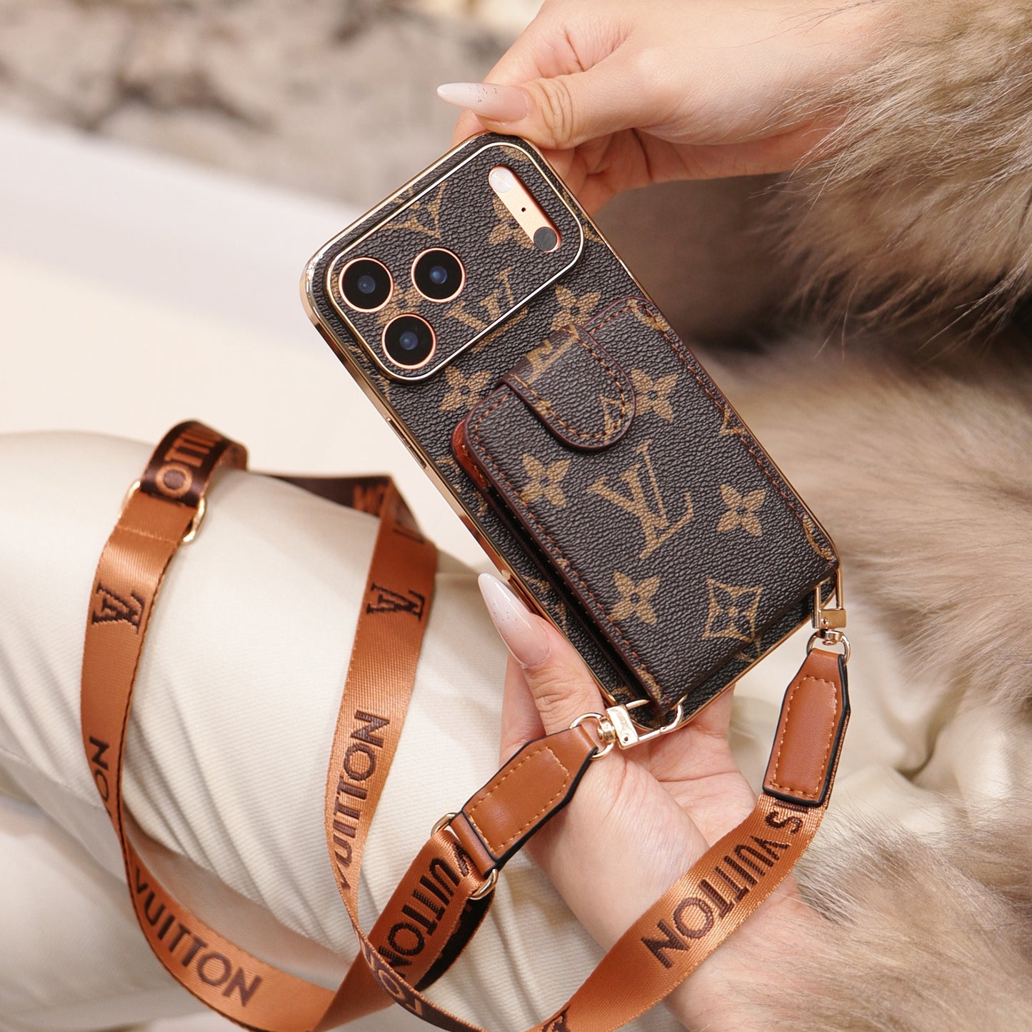 New Classic Luxury Card Holder Phone Case  05