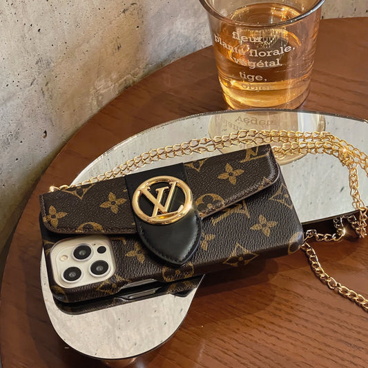 Lou CrossBody-korthållare iPhone-fodral