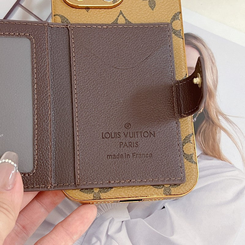 Чехол Lou Classic Color Card Bag для iPhone