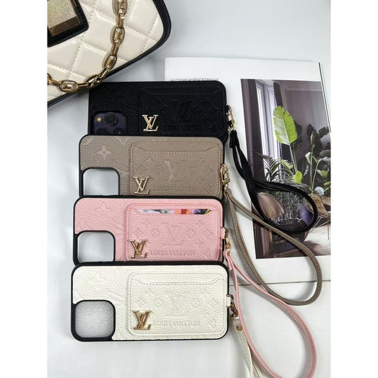 Lou Four Colors Card Bag Pouzdro na iPhone