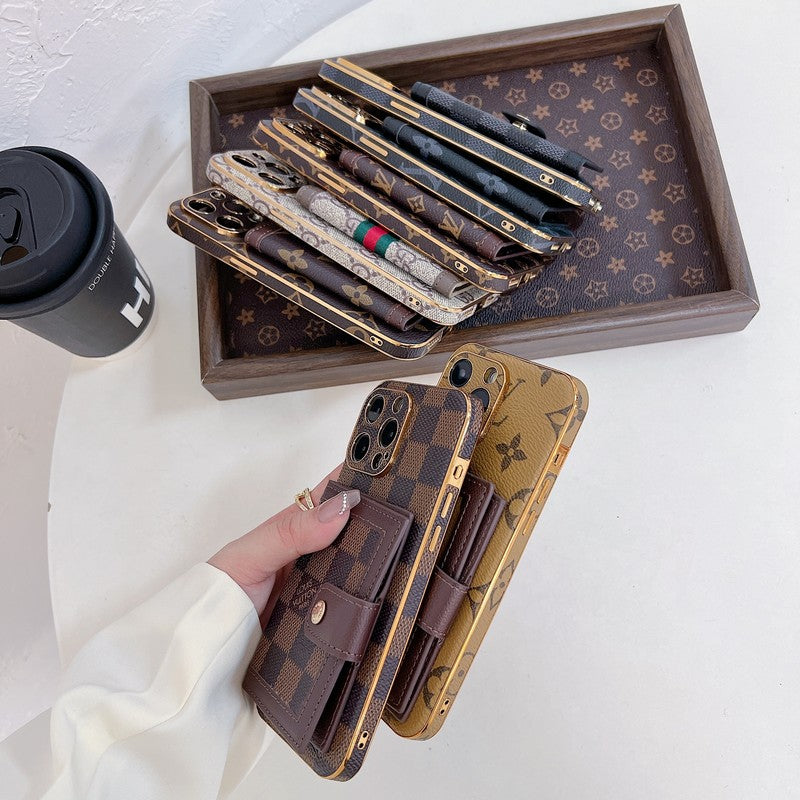 Чехол Lou Classic Color Card Bag для iPhone
