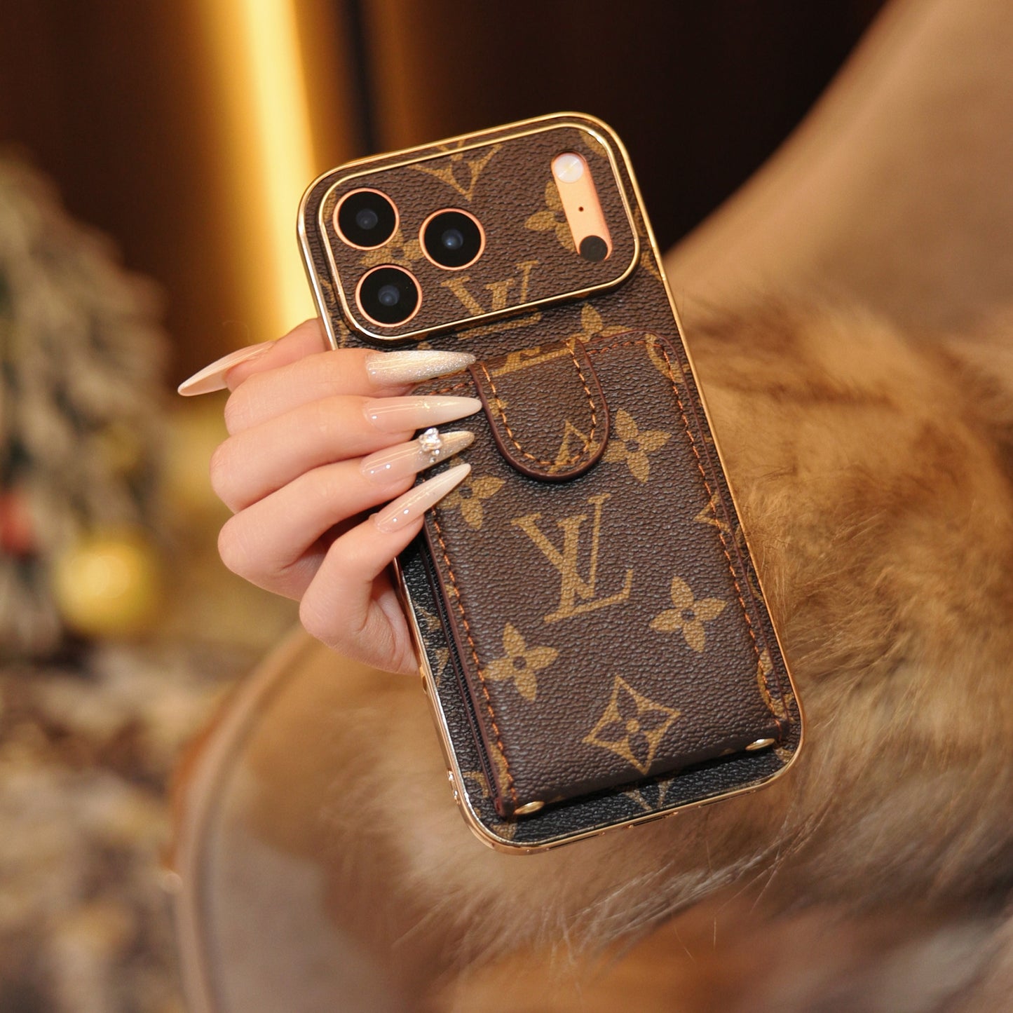 New Classic Luxury Card Holder Phone Case  05