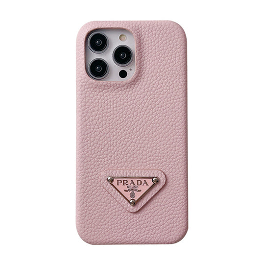 Funda de cuero para iPhone Pra