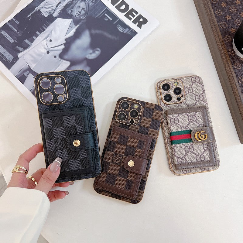 Чехол Lou Classic Color Card Bag для iPhone