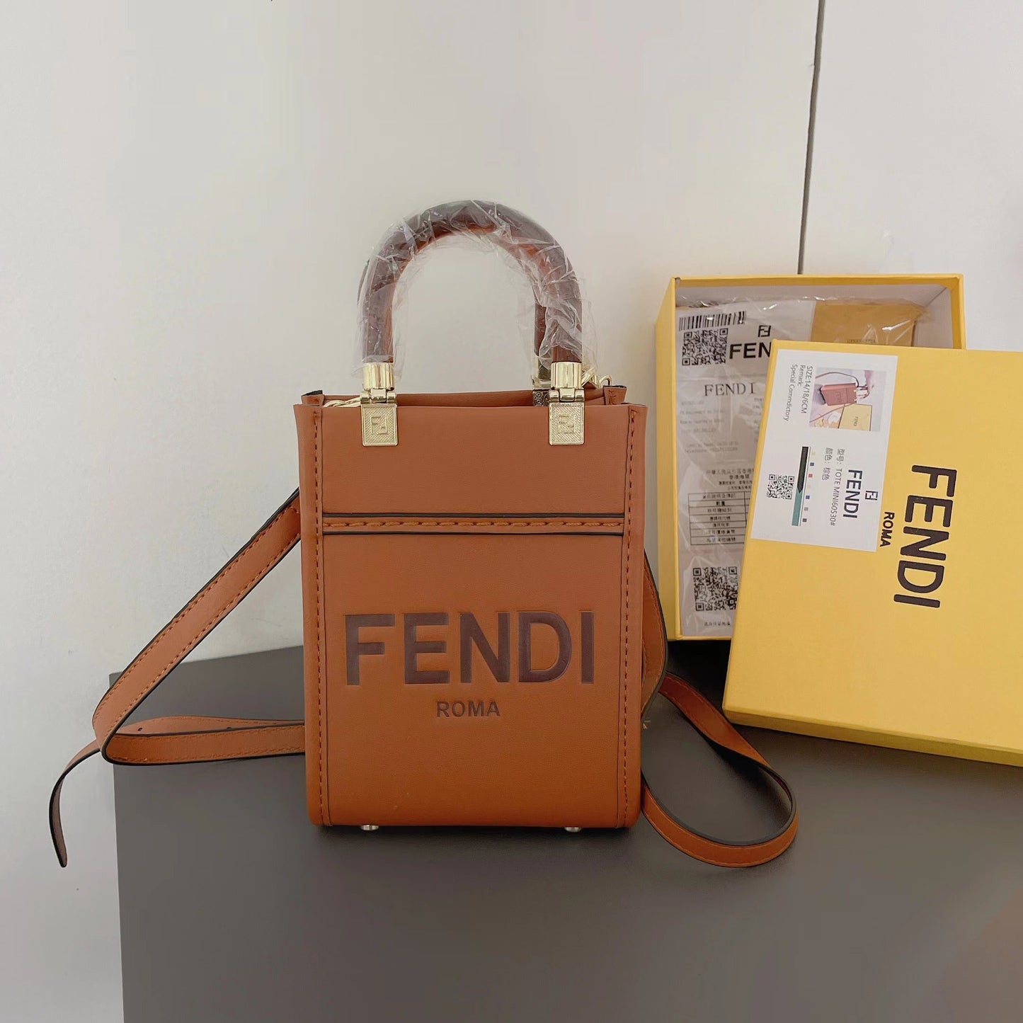 Classic Tote Bag With Crossbody