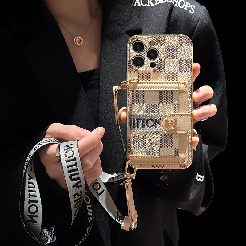 Capa para iPhone com corrente Lou