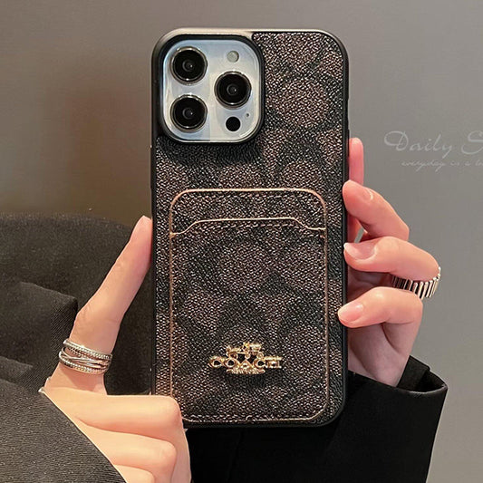 Coa Card Bag Läder iPhonefodral