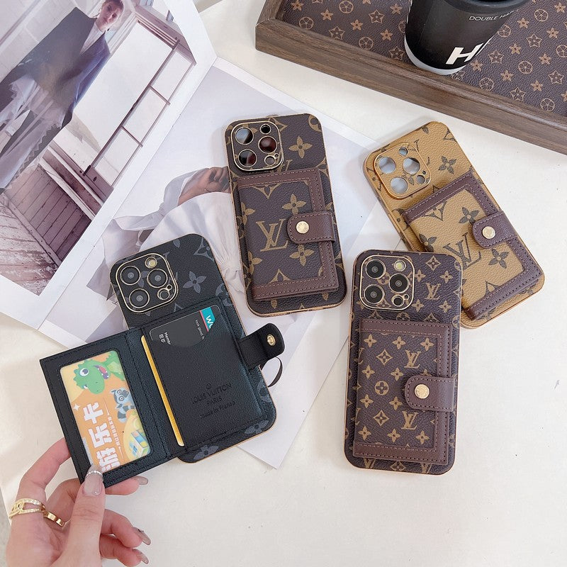 Чехол Lou Classic Color Card Bag для iPhone