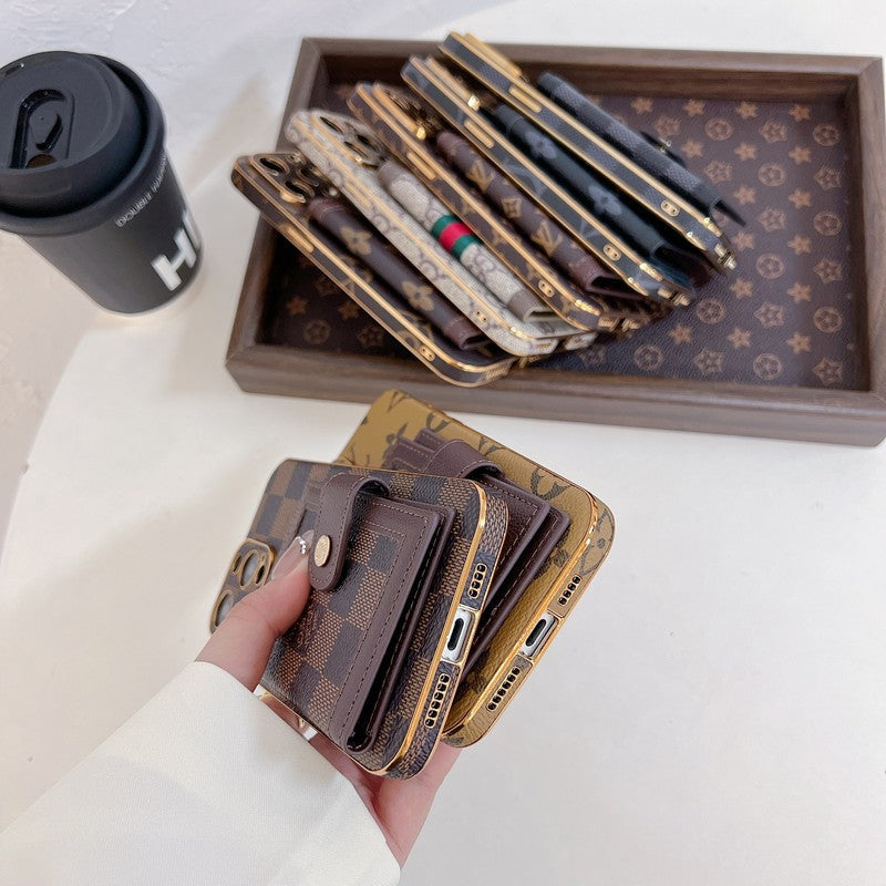 Чехол Lou Classic Color Card Bag для iPhone