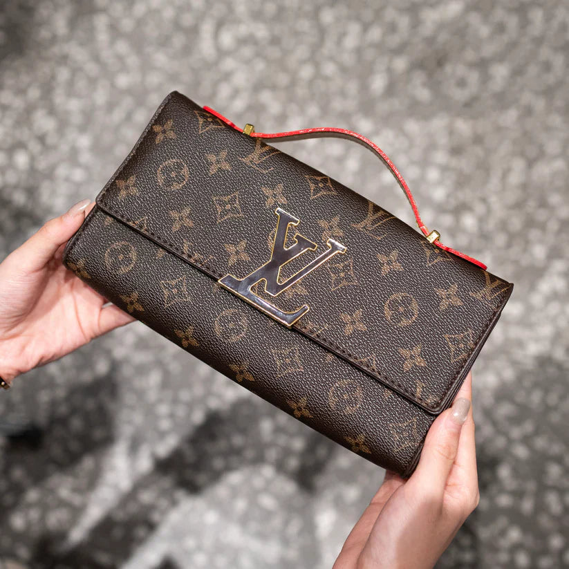 Luxe Texture Leather Handbag