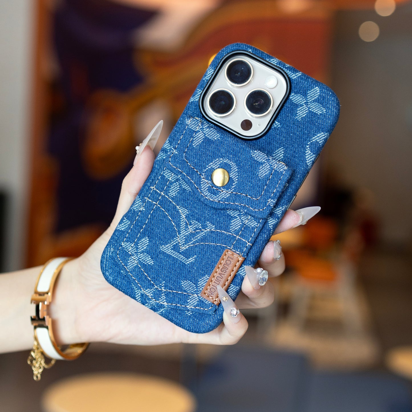 New Classic Luxury  Holder Phone Case 02