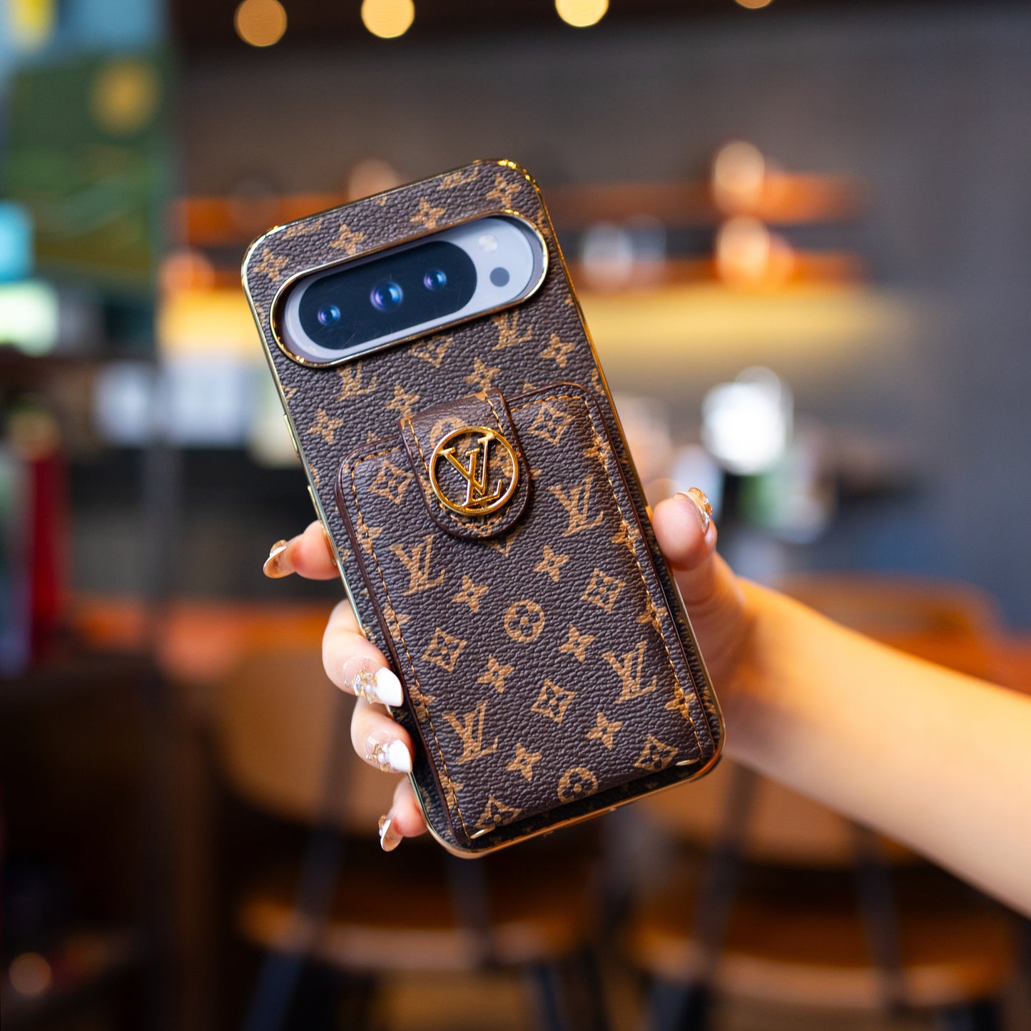 Husă pentru telefon Google Pixel în stil de lux