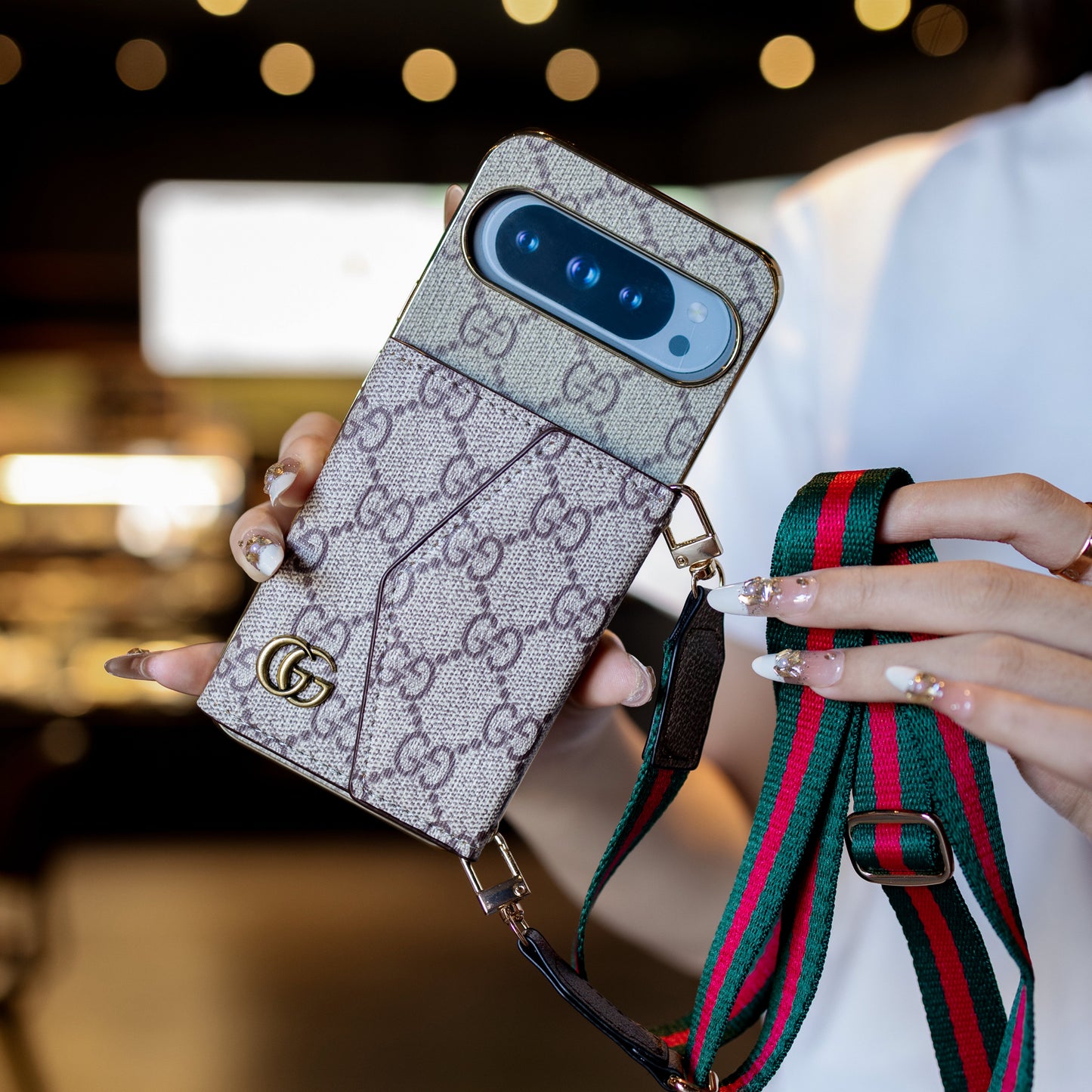 Luxury Card Holder Style Google Pixel phone case