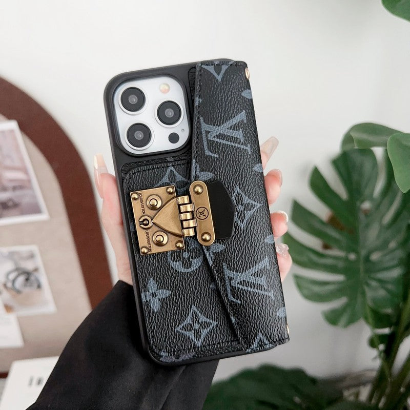 Lou Lock Card Bag iPhone Case