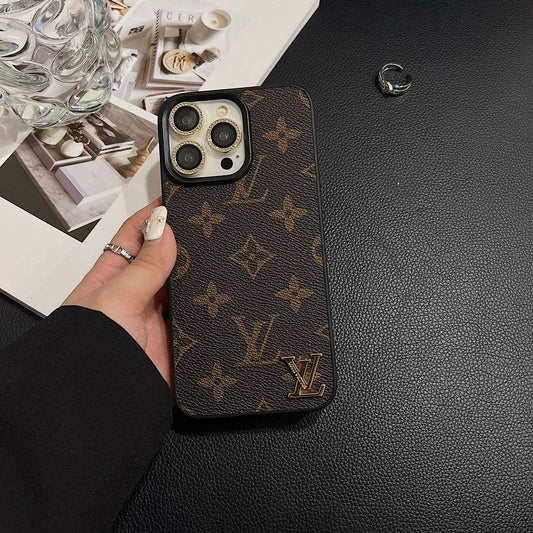 Klasické kožené pouzdro na iPhone Lou