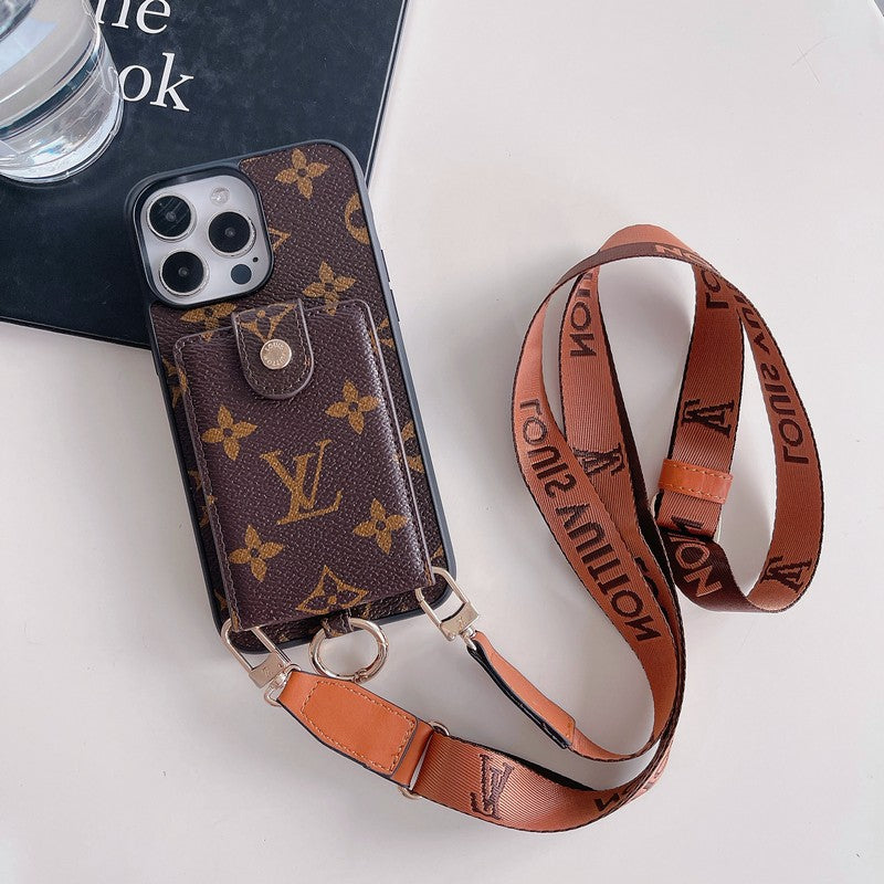 Lou Card Bag Classic Chain iPhone Case