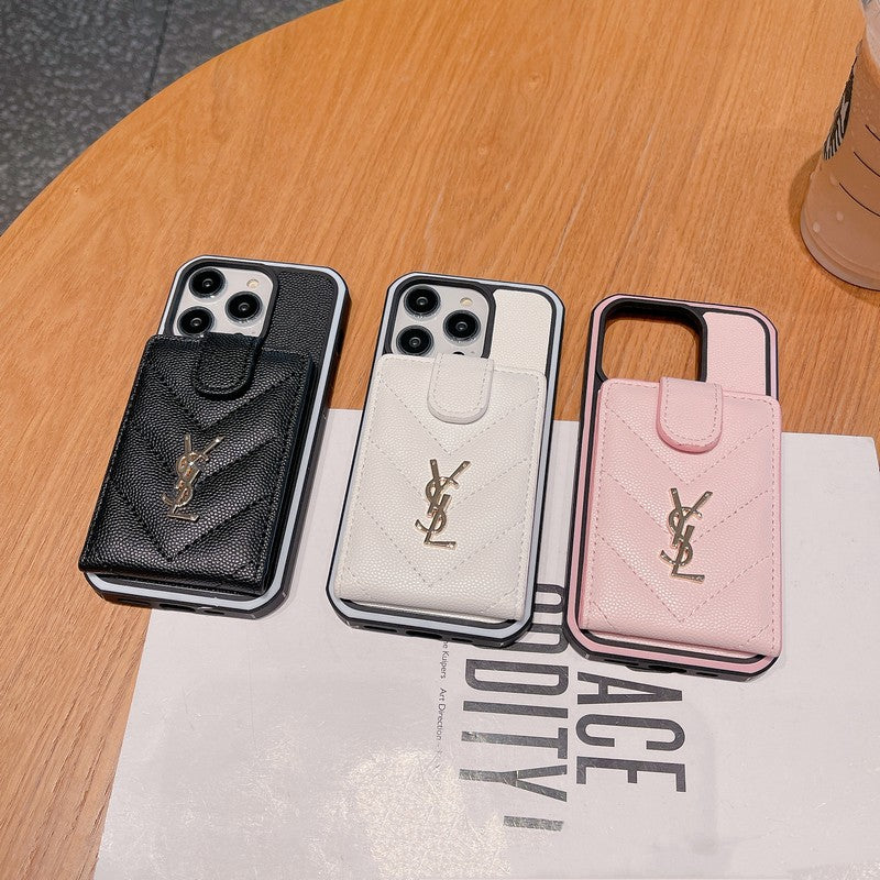 Цветной кожаный чехол Saint Card Bag для iPhone
