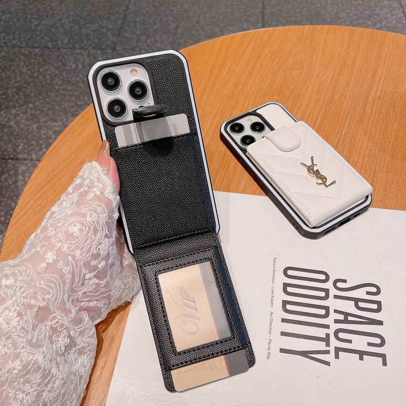 Цветной кожаный чехол Saint Card Bag для iPhone