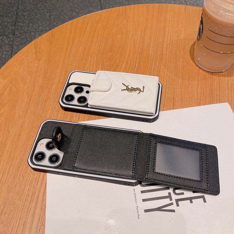 Цветной кожаный чехол Saint Card Bag для iPhone