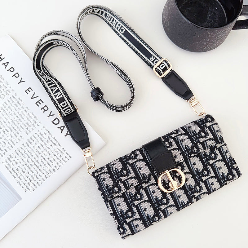 Capa para iPhone com corrente para lenços de bolsa de CD