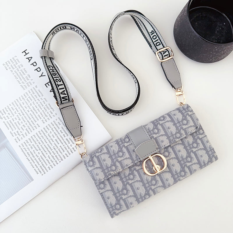 Capa para iPhone com corrente para lenços de bolsa de CD