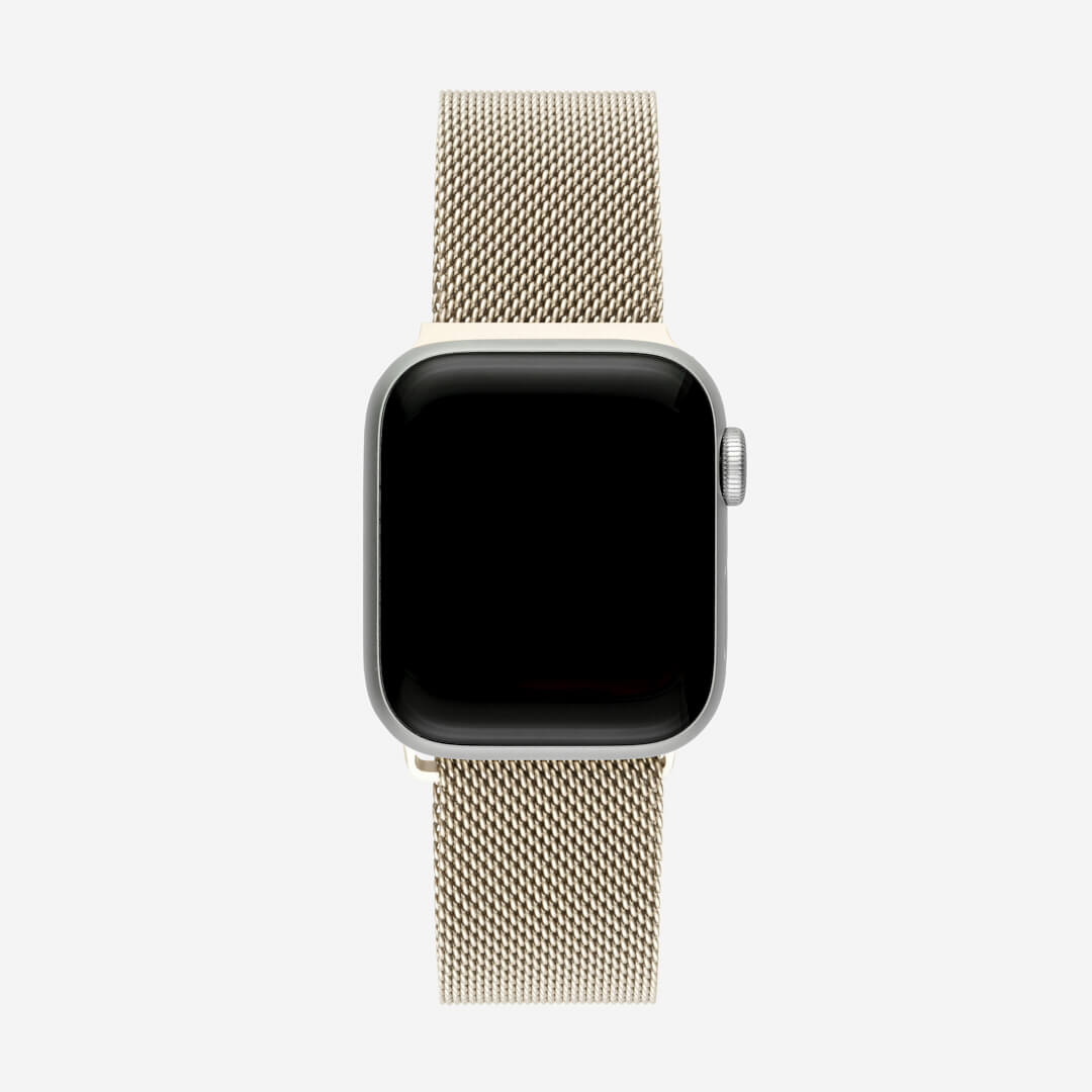 Pásek na Apple Watch Milanese Loop - Starlight