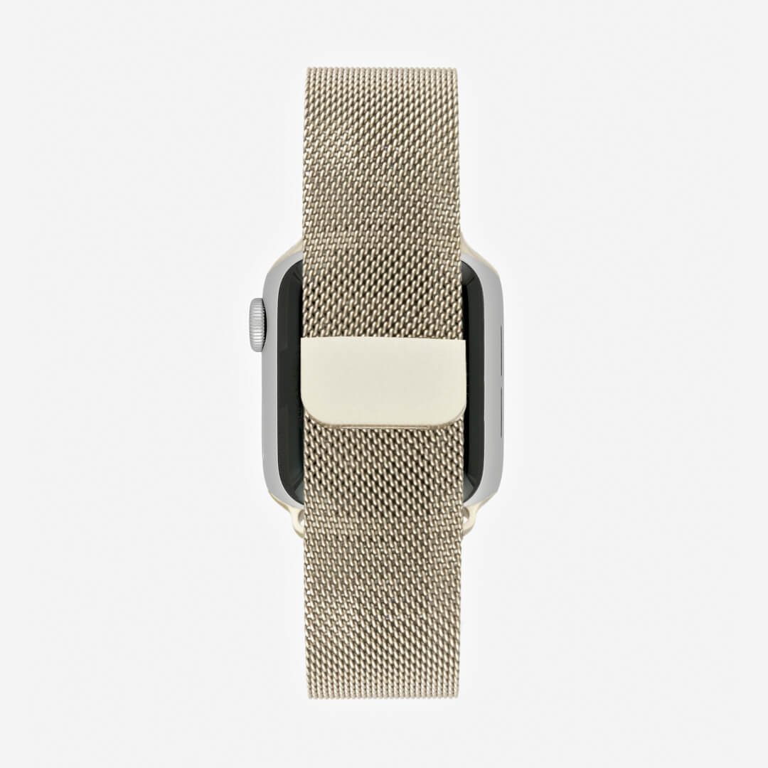 Pásek na Apple Watch Milanese Loop - Starlight