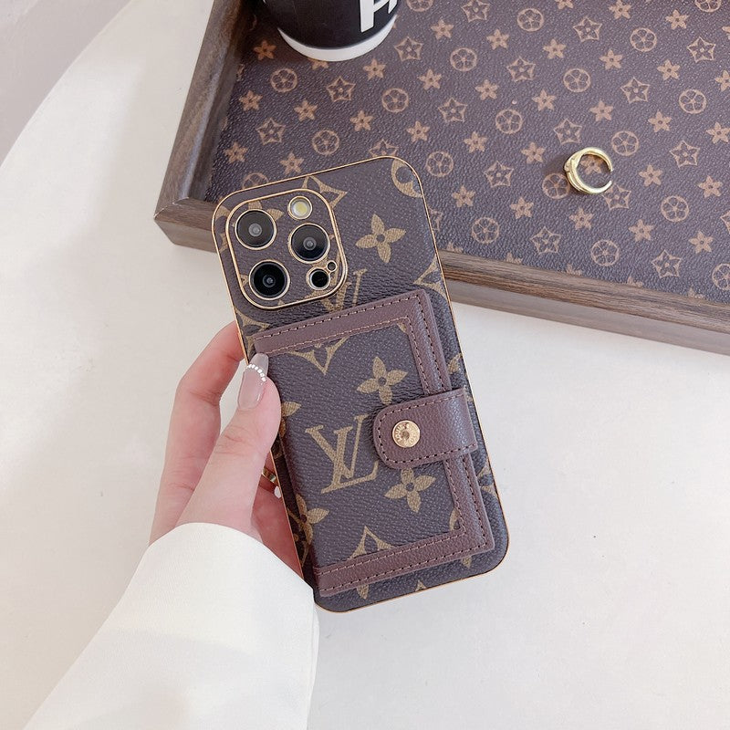 Чехол Lou Classic Color Card Bag для iPhone