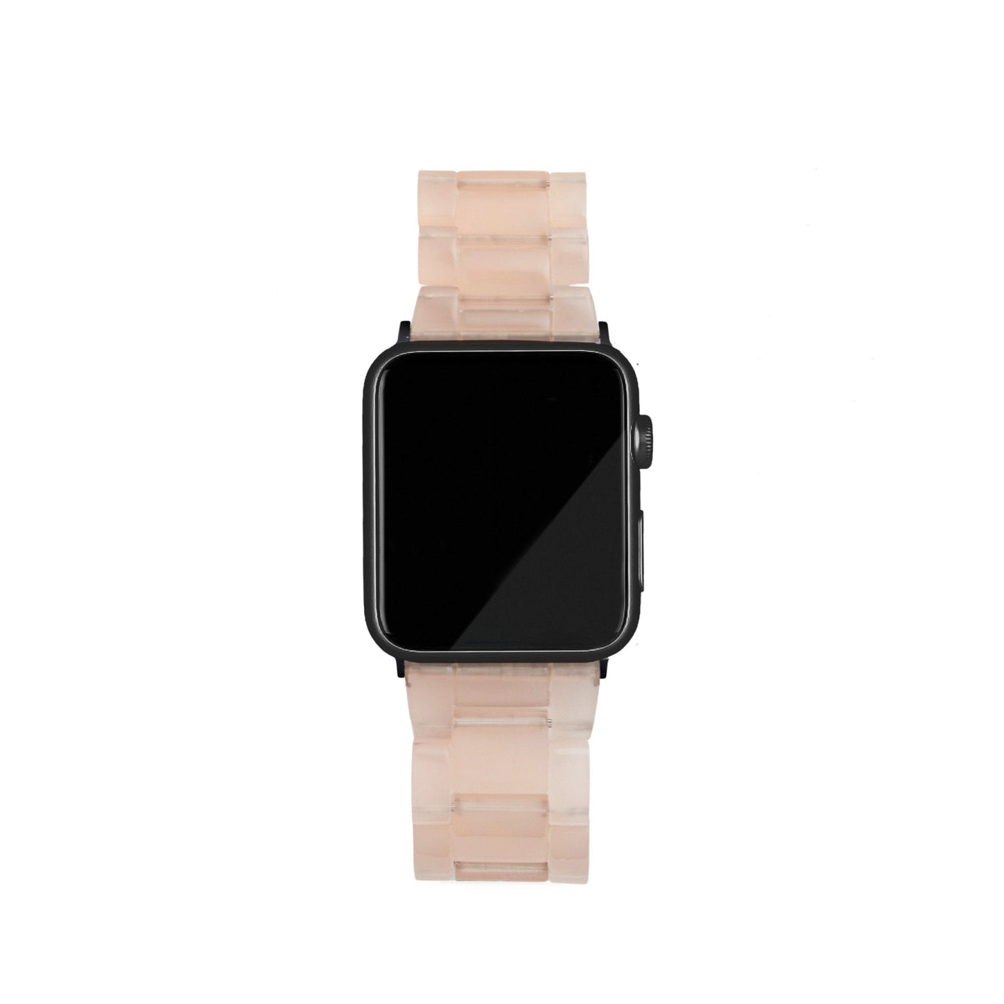 Řemínek Apple Watch ve světle růžové barvě