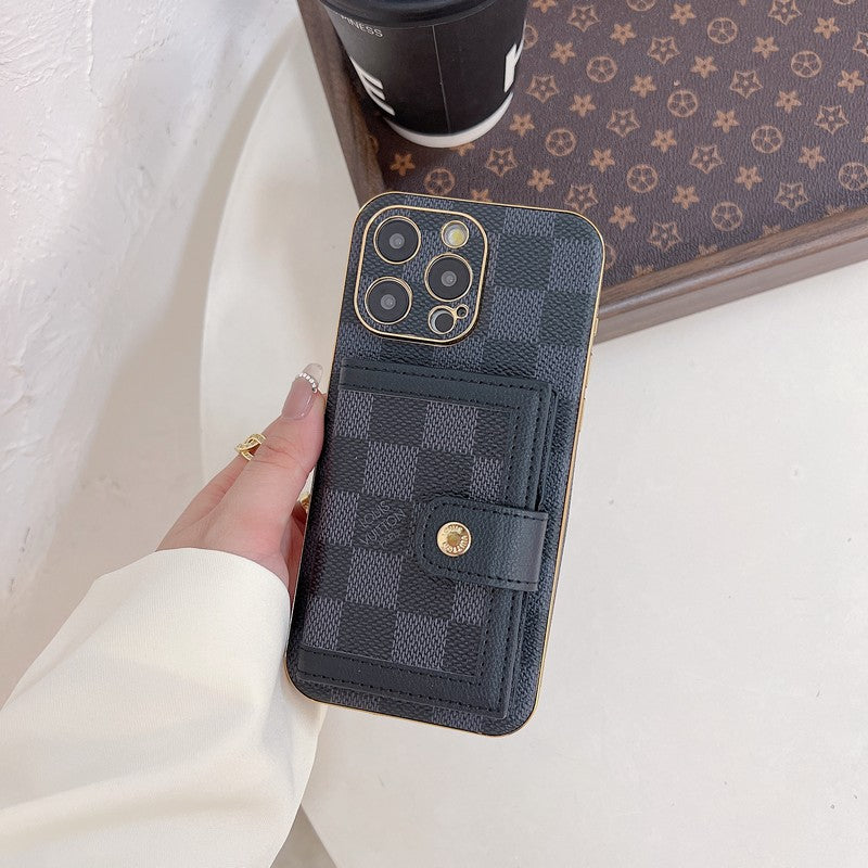 Чехол Lou Classic Color Card Bag для iPhone