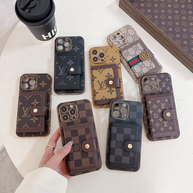 Чехол Lou Classic Color Card Bag для iPhone