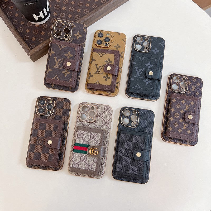 Чехол Lou Classic Color Card Bag для iPhone