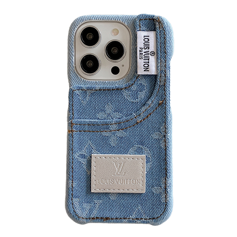 Capa para iPhone com moda jeans diferenciada
