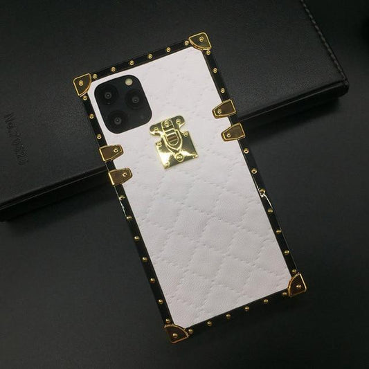 Capa Samsung "Couro Branco"