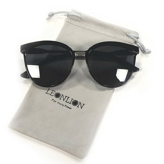 LeonLion Candies 品牌設計師貓眼太陽鏡女式奢華塑料太陽鏡經典復古戶外 Oculos De Sol Gafas