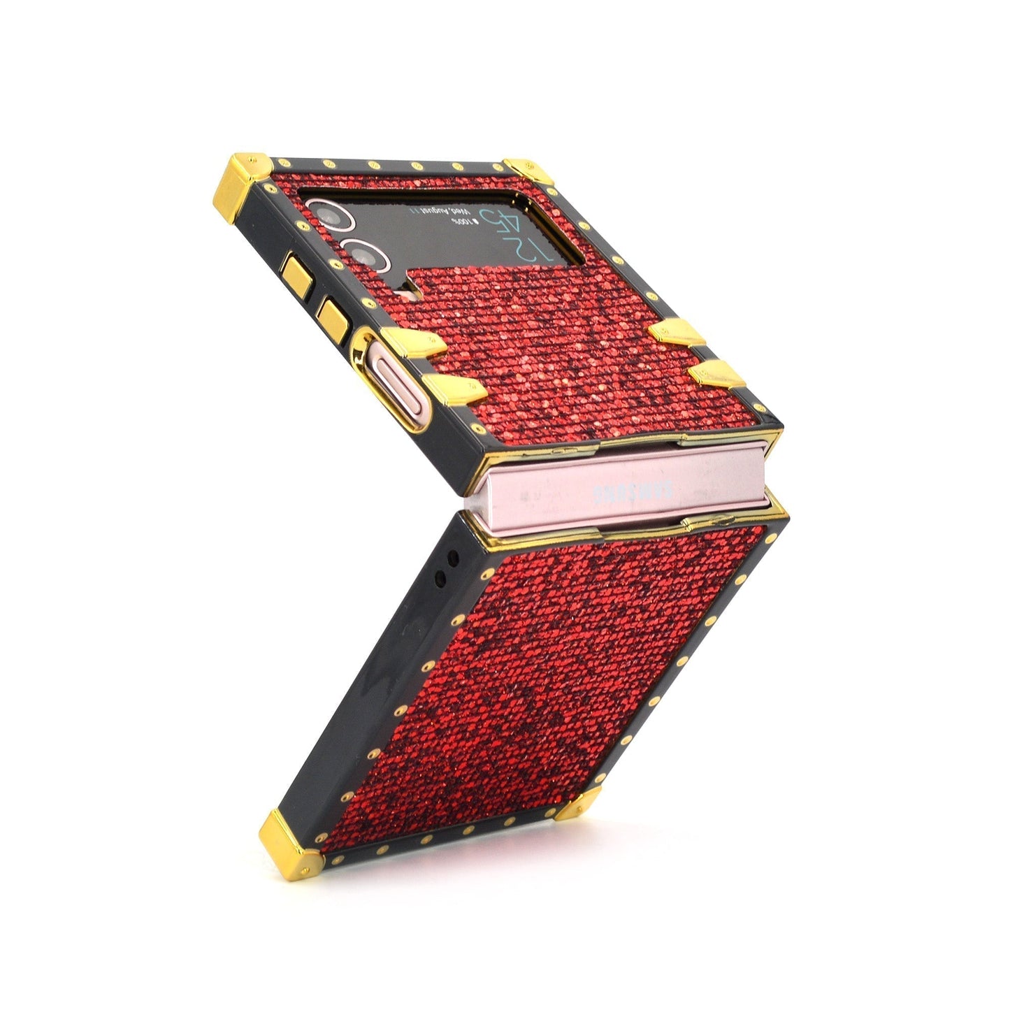 Samsung Galaxy Z Flip6/5/4/3 5g正方形「Ruby」