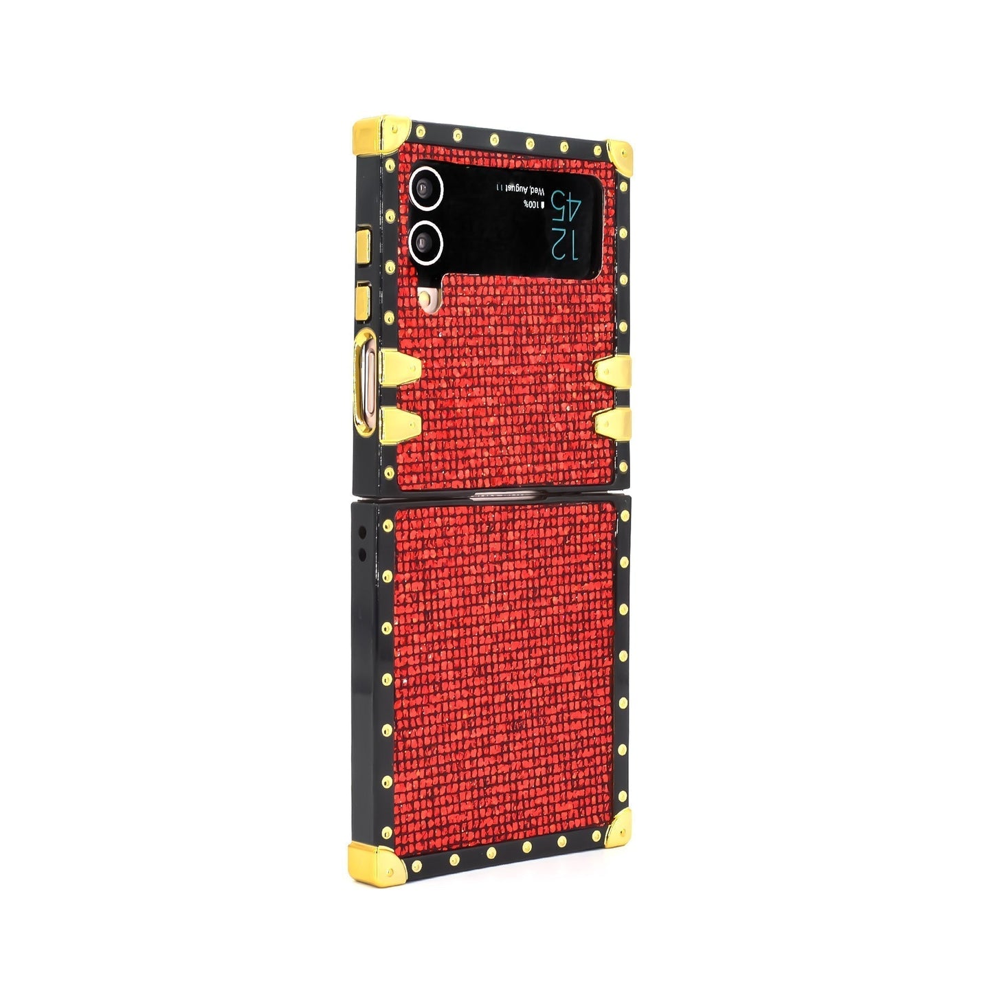 Samsung Galaxy Z Flip6/5/4/3 5g正方形「Ruby」